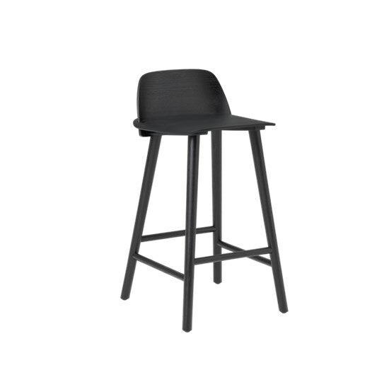 Muuto, Nerd baarituoli, matala, musta Baarituolit Muuto