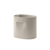 Ridge kukkaruukku, Beige