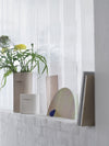 Muuto Ridge maljakko 35 cm, beige - Vaasit Sisustus Spazio