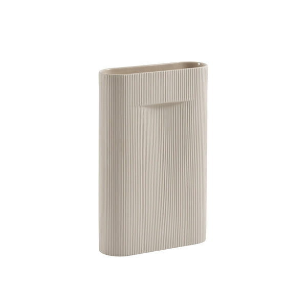Muuto Ridge maljakko 48,5 cm beige - Vaasit Sisustus Spazio 