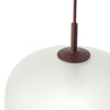 Muuto Rime Riippuvalaisin deep red - Valaisimet Spazio