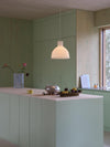Muuto Unfold riippuvalaisin, translucent white - kattovalaisimet Spazio