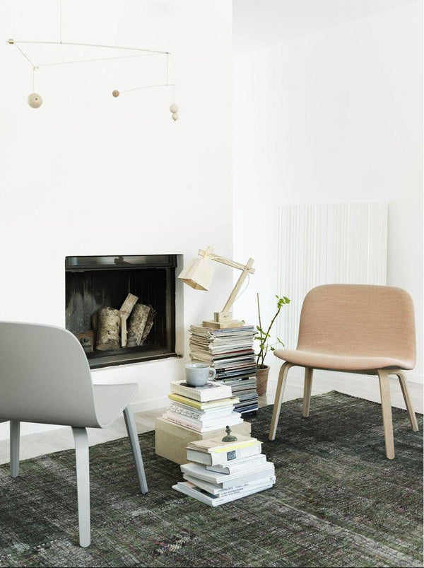 Muuto, Visu Lounge nojatuoli, harmaa - nojatuolit Spazio