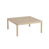 Muuto Workshop sohvapöytä tammi 86x86 cm - Sohvapöydät Spazio