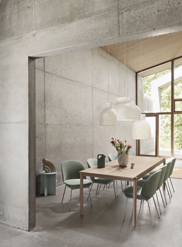 Muuto Linear Wood ruokapöytä tammi 90x200 cm - ruokapöydät Spazio