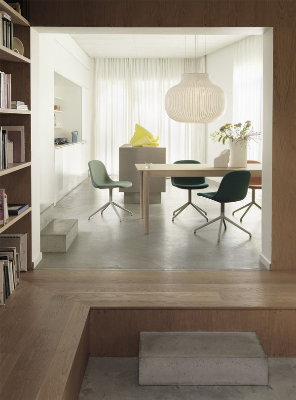 Muuto Linear Wood ruokapöytä tammi 90x200 cm - ruokapöydät Spazio