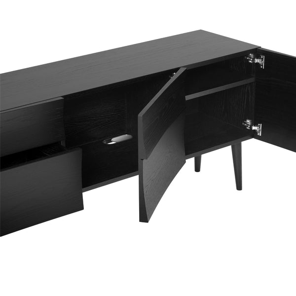 Muuto, Reflect senkki, iso, musta - Senkit ja lipastot Spazio