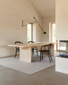 Roots Living, Plain Wool Melange, villamatto, sand-Matot Spazio