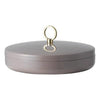 Ring Box säilytysrasia, Ø15,5 cm, Taupe - Spazio