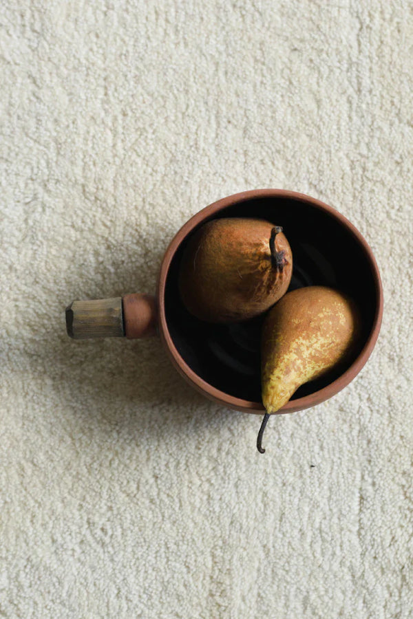 Roots Living Pile Wool villamatto 200x300 cm, käsin tuftattu valkoinen matto - Matot Spazio