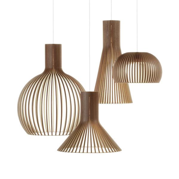 Secto Design, Atto 5000 riippuvalaisimet,pähkinä, Kattovalaisimet - Spazio
