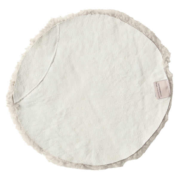 Skinnwille curly istuintyyny sand lampaantalja D34 cm - istuintyynyt Spazio