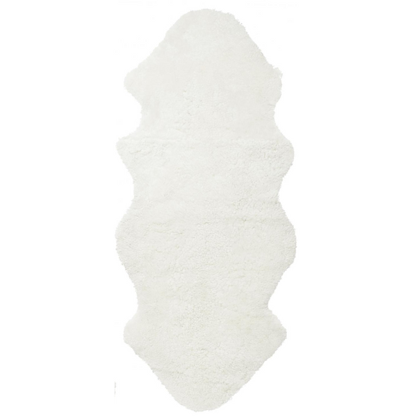 Skinnwille, Curly 1,5-talja, pyöristetty pääty, valkoinen - Taljat Spazio