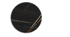 Skorpio Keramik pöytä, pyöreä, Ø140 cm, Musta / Sahara Noir - Spazio