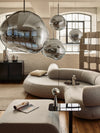 Tom Dixon Melt Mini Led Riippuvalaisin Kromi - Kattovalaisimet Spazio