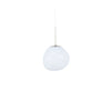 Tom Dixon Melt Mini Opal Led Riippuvalaisin Hopea - Kattovalaisimet Spazio