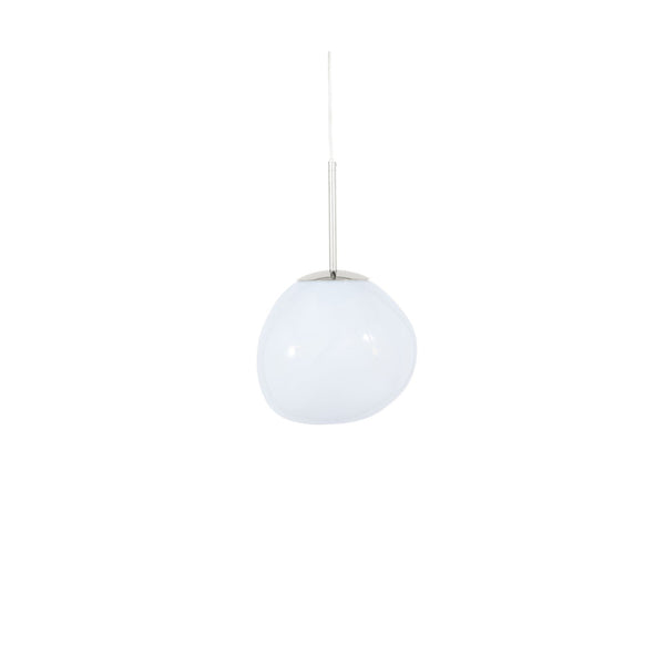Tom Dixon Melt Mini Opal Led Riippuvalaisin Hopea - Kattovalaisimet Spazio