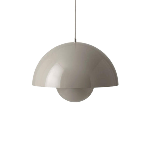 &Tradition Flowerpot VP2 riippuvalaisin, grey beige - Kattovalaisimet Spazio
