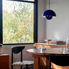 &Tradition, Flowerpot VP7 riippuvalaisin, cobalt blue- Kattovalaisimet &Tradition