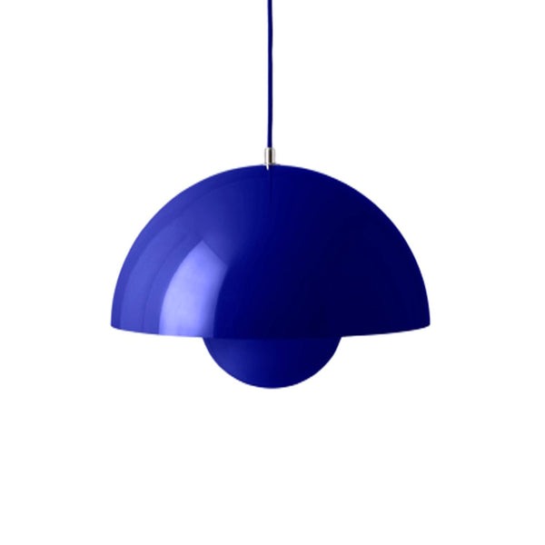 &Tradition, Flowerpot VP7 riippuvalaisin, cobalt blue - Kattovalaisimet Spazio