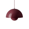 &Tradition, Flowerpot VP7 riippuvalaisin, dark plum - Kattovalaisimet Spazio