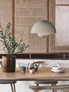 &Tradition, Flowerpot VP7, kattovalaisin, harmaa, beige, alumiini - Valaisimet Spazio