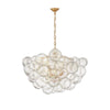 Visual Comfort Talia Large Chandelier riippuvalaisin messinki - valaisimet Spazio