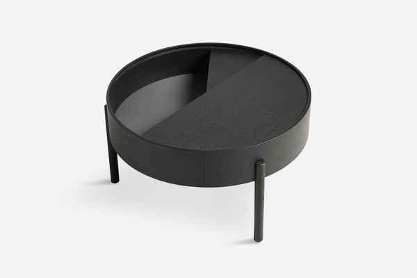 Woud, Arc sohvapöytä, 66 cm, musta saarni Sohvapöydät