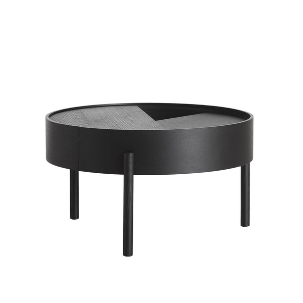 Woud, Arc sohvapöytä, 66 cm, musta saarni Sohvapöydät