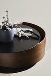 Woud, Wallie seinälaatikko, pähkinä/musta seinähylly säilytys - Spazio