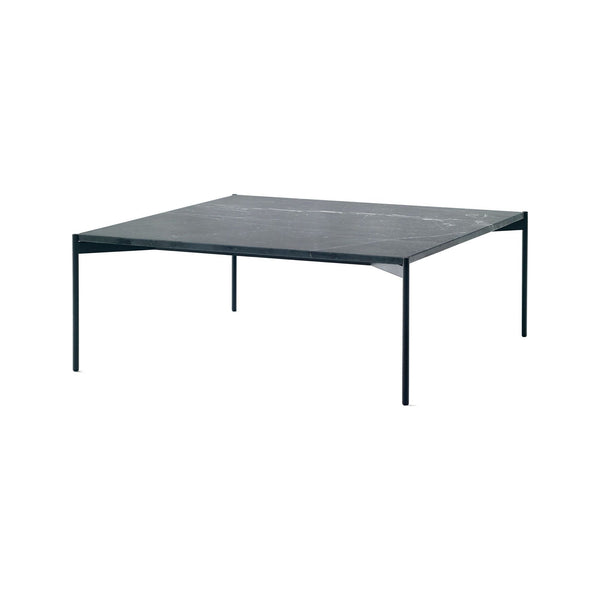 Adea Plateau sohvapöytä 90x90 musta Black Marquina marmori - Sohvapöydät Spazio
