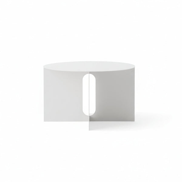 Audo Copenhagen Androgyne Sohvapöytä D63 cm Ivory teräs - pöydät Spazio