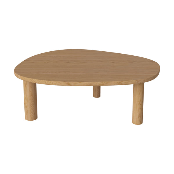 Bolia Latch sohvapöytä 98 × 80 cm, öljytty tammi, korkeus 35 cm - Pöydät Spazio