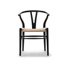 Carl Hansen & Son CH24 Wishbone tuoli soft musta pyökki natural paperinaru - tuolit Spazio