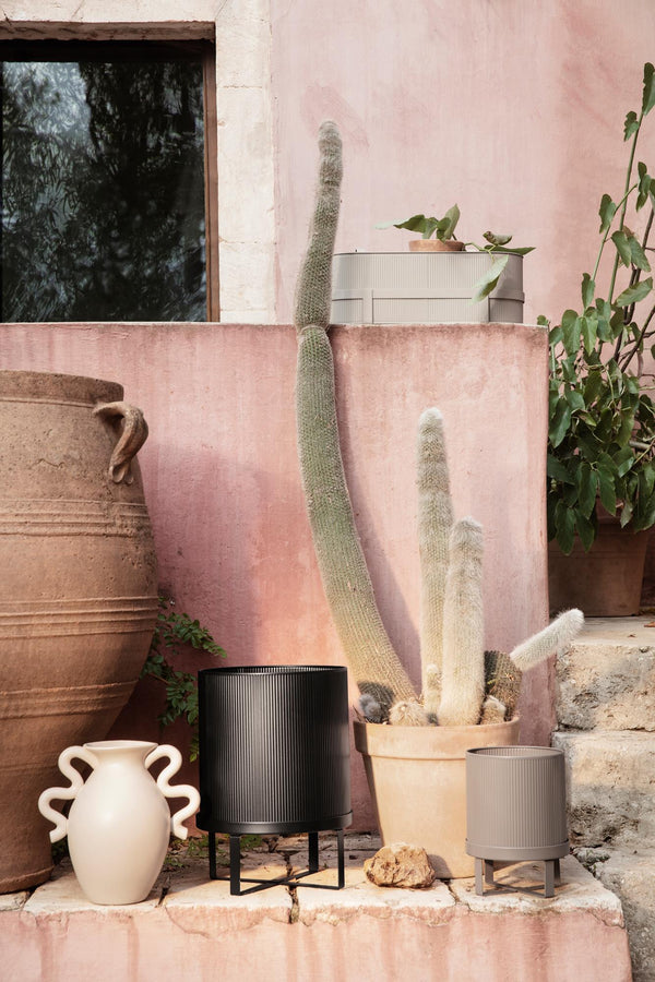 Ferm Living Bau ruukku, iso, cashmere - Piha ja terassi Spazio