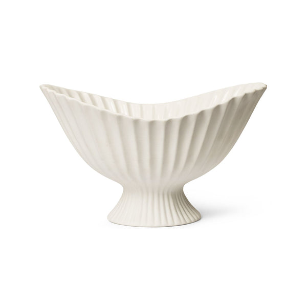 Ferm Living Fountain Centrepiece kulho luonnonvalkoinen - sisustus Spazio