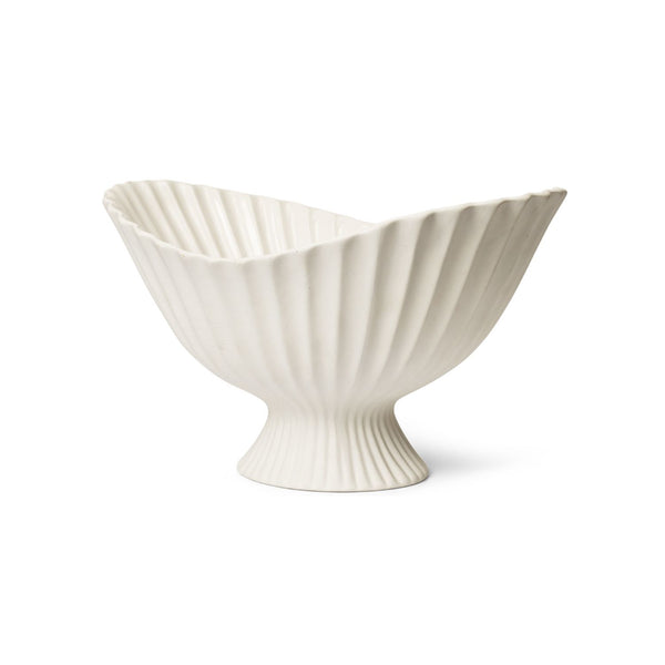 Ferm Living Fountain Centrepiece kulho luonnonvalkoinen - sisustus Spazio