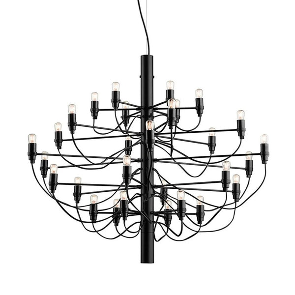 FLOS 2097/30 kattokruunu riippuvalaisin kattovalaisin musta - designvalaisimet Spazio