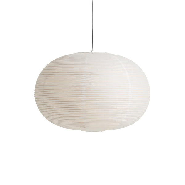 Hay Riisipaperivarjostin, Ellipse, Ø70 cm x H48 cm, valkoinen - kattovalaisimet Spazio