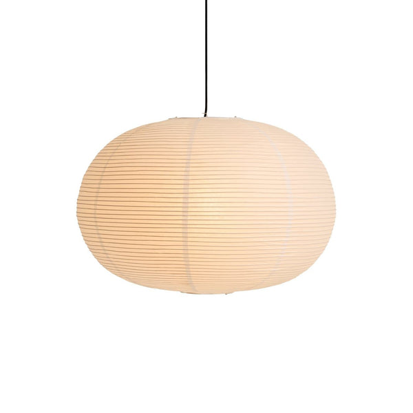 Hay Riisipaperivarjostin, Ellipse, Ø70 cm x H48 cm, valkoinen - kattovalaisimet Spazio