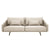 Costura sohva, 3-istuttava, Gaudi 005 kangas, valkoinen