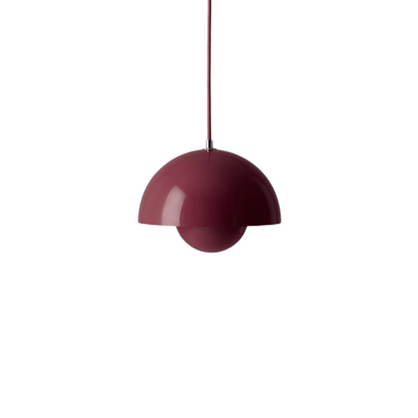 &tradition Flowerpot VP1 riippuvalaisin, dark plum - Kattovalaisimet Spazio