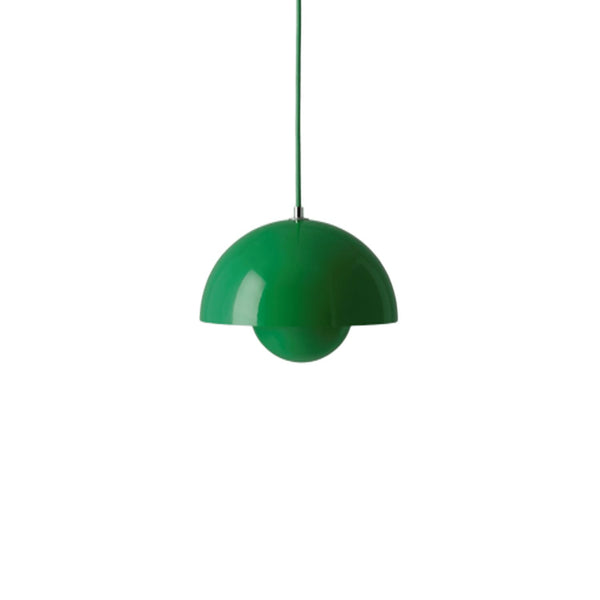 &tradition Flowerpot VP1 riippuvalaisin, signal green - Kattovalaisimet Spazio