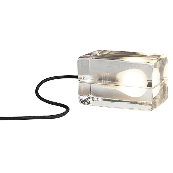 Design House Stockholm Block pöytävalaisin musta johto - valaisimet Spazio 