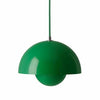 Flowerpot VP1 riippuvalaisin, signal green Kattovalaisimet &Tradition