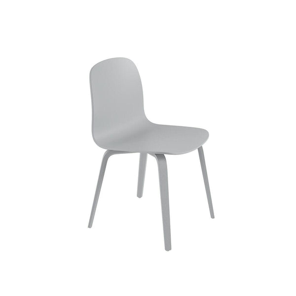 Muuto, Visu ruokatuoli, puujalat, harmaa - tuolit Spazio