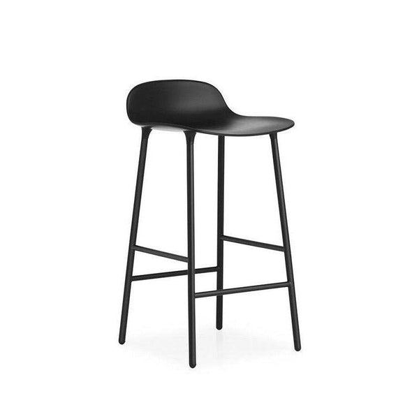 Normann Copenhagen, Form-baarituoli, musta, musta - Tuolit Spazio