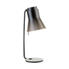 Secto Design, Petite 4620 pöytävalaisin, musta, tilaustuote Pöytävalaisimet Secto Design